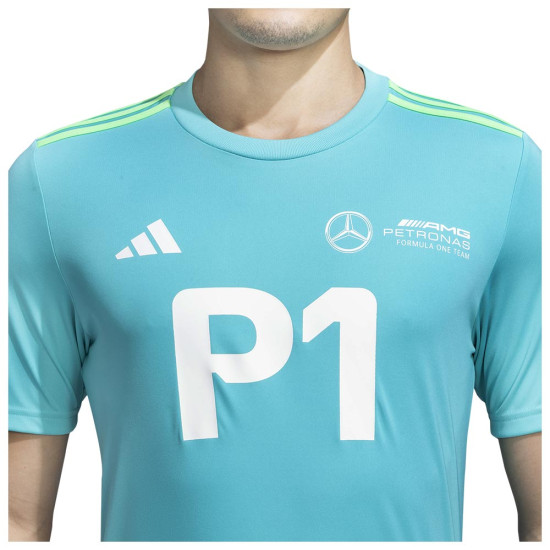 Adidas Ανδρική κοντομάνικη μπλούζα Mercedes - AMG Petronas Formula One Team Team-Winner Tee
